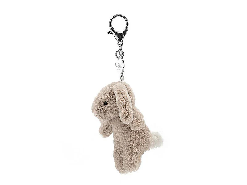 Peluche porte-clés Lapin beige - 8 cm - Jellycat - Image 3