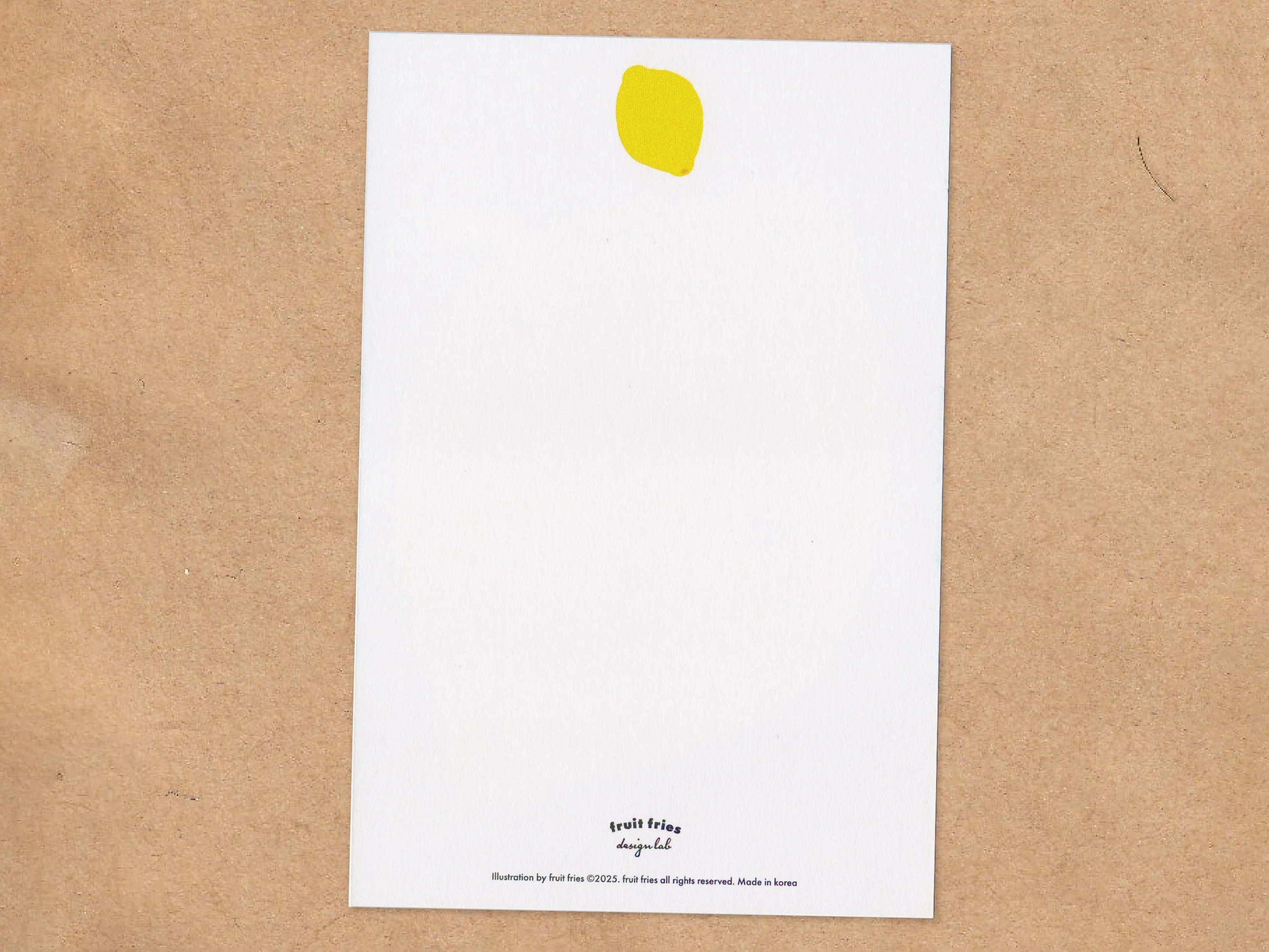 Carte postale Make lemonade - Fruit Fries design Lab - Image 3
