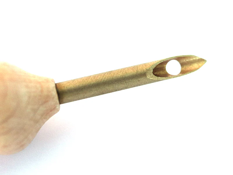 Punch needle / aiguille magique pour laine - manche en bois - 8/10 mm - Image 2