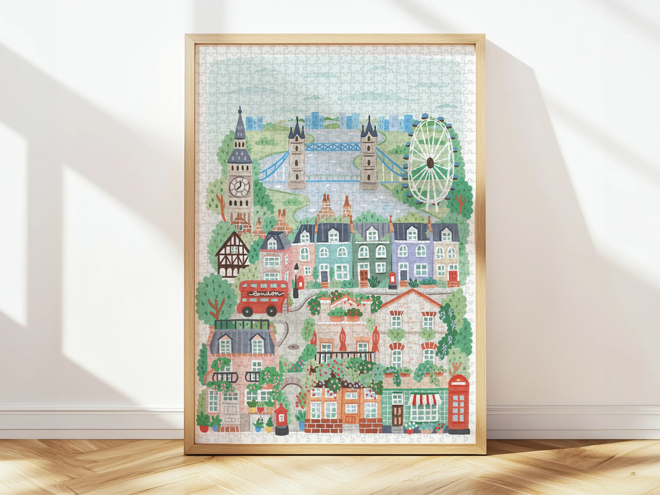 Puzzle London par Hoglet&Co - 1000 pièces - Image 3