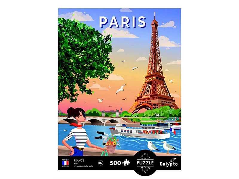 Puzzle 500 pièces France : Paris par Calypto - Image 3