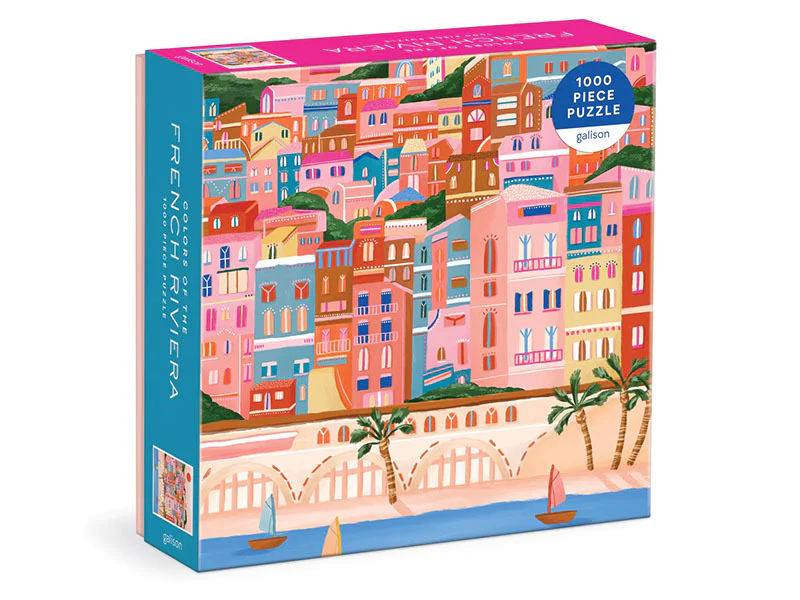 Puzzle Color of the French Riviera - 1000 pièces - Galison