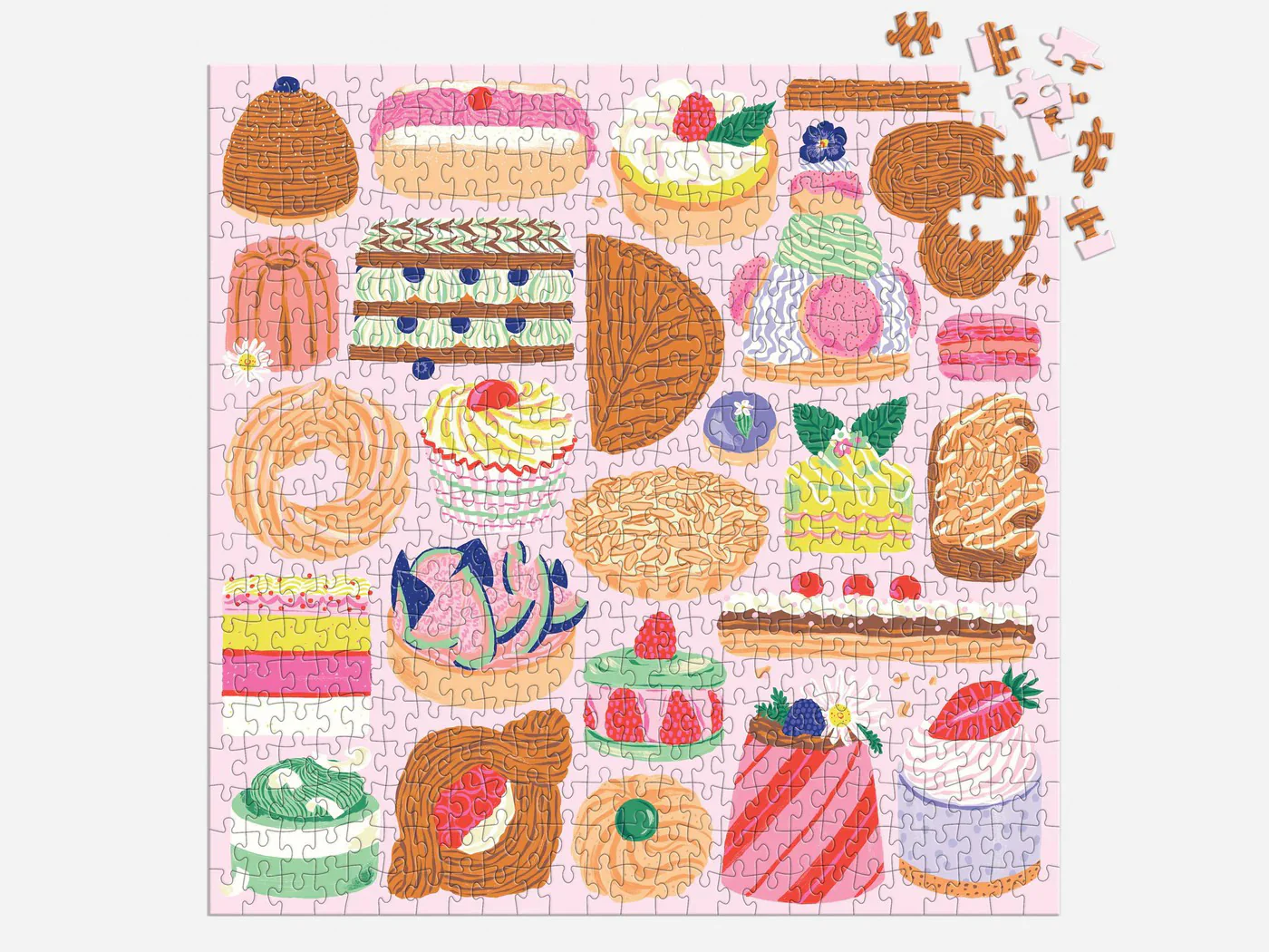 Puzzle Sweet Confections - 500 pièces - Galison - Image 4