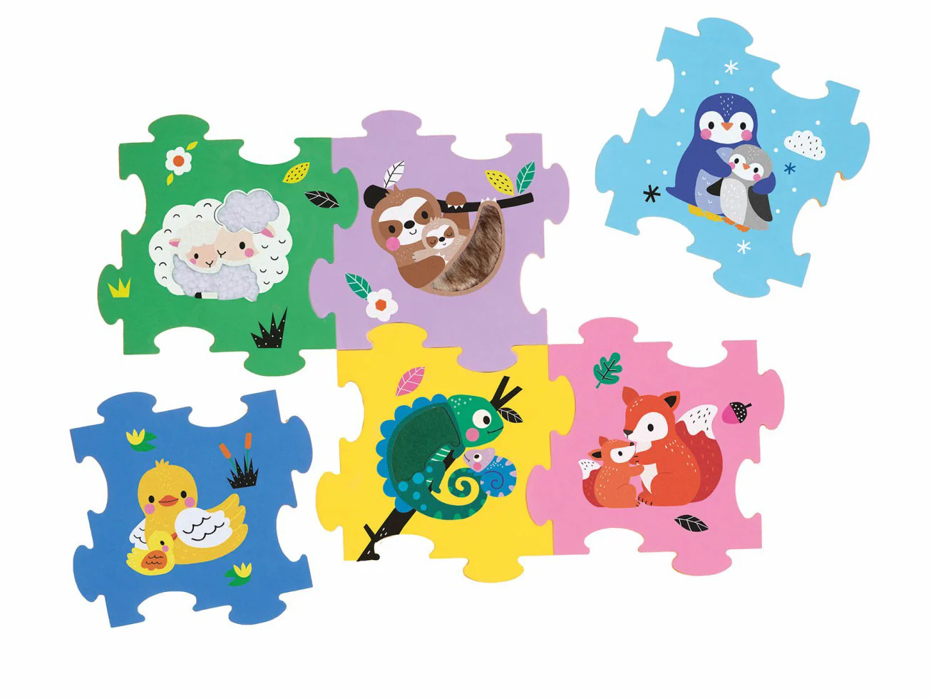 Mon puzzle en mousse à toucher - Auzou - Image 3