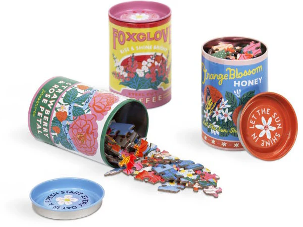 Puzzle Ever Upward Set of 3 Puzzles in Tins - Galison - Image 5