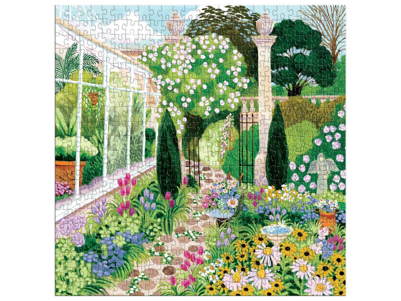 Puzzle Evergreen Gardens - 500 pièces - Galison - Image 4