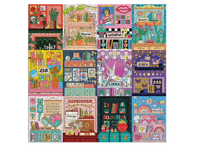 Puzzle House of Astrology - 500 pièces - Galison - Image 3