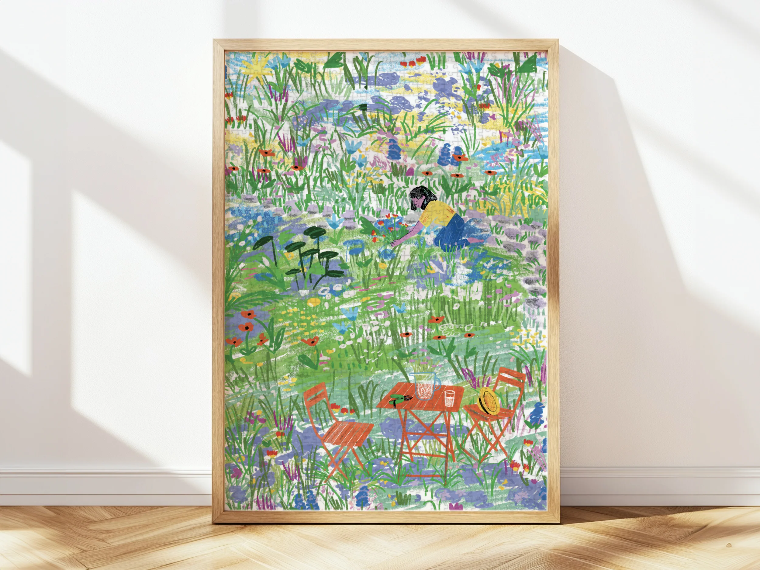 Puzzle Jardin secret par Jeanne Saboureault - 1000 pièces - Image 3