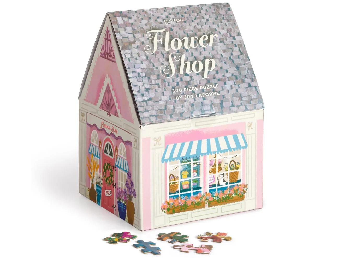 Puzzle Flower Shop par Joy Laforme - 500 pièces - Galison