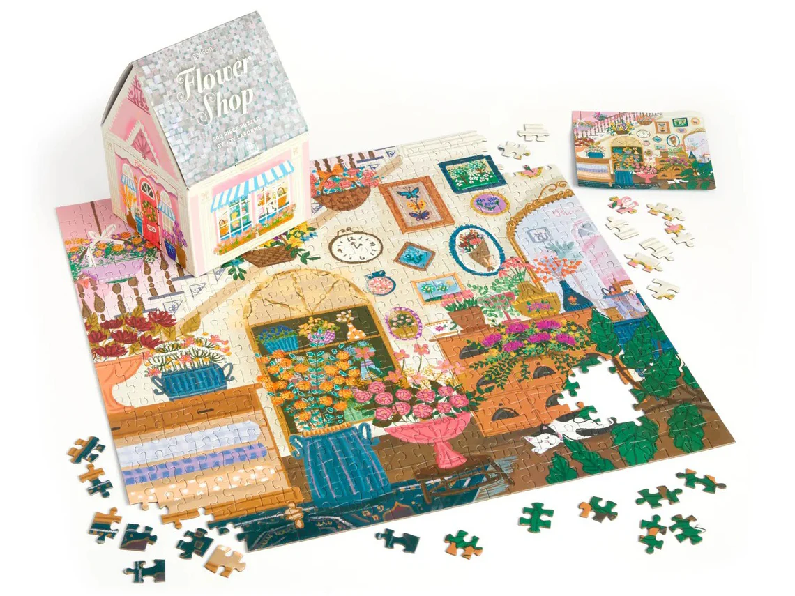 Puzzle Flower Shop par Joy Laforme - 500 pièces - Galison - Image 3