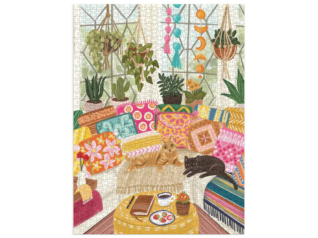 Puzzle Serenity Meow - 1000 pièces - Galison - Image 2