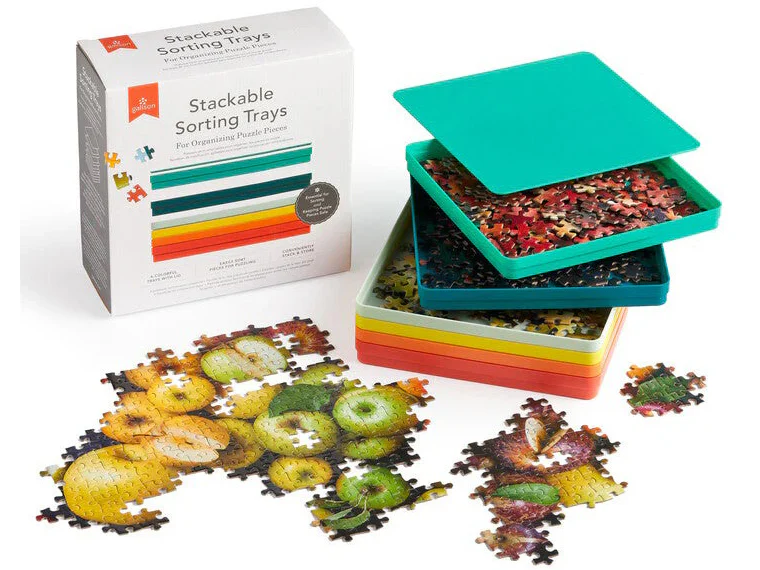 Plateaux tri puzzle Galison set rangement - Galison - Image 4