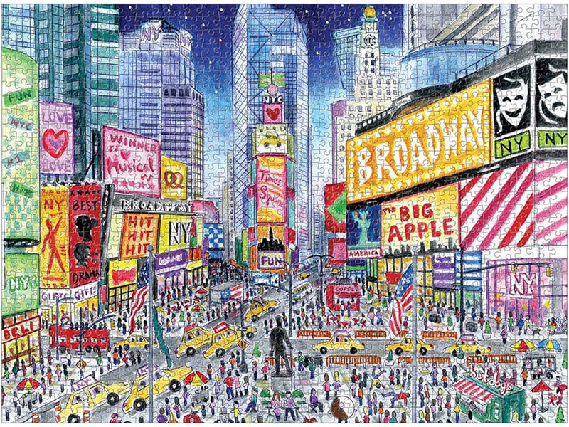 Puzzle Times Square - 1000 pièces - Galison - Image 2