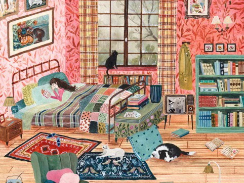 Puzzle Une Journée Cosy 2000 pièces – Pieces & Peace - Image 2