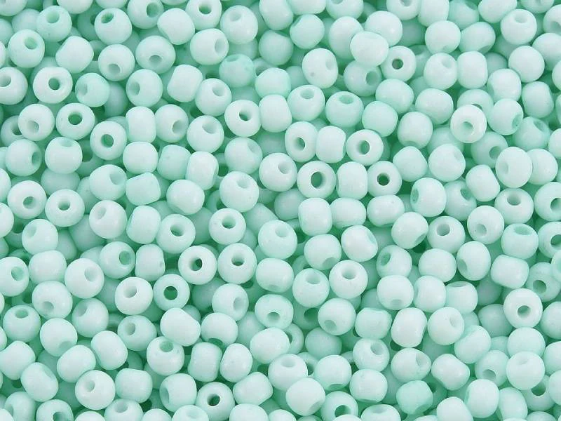 Rocailles mat cyan clair - Eco pack 50g