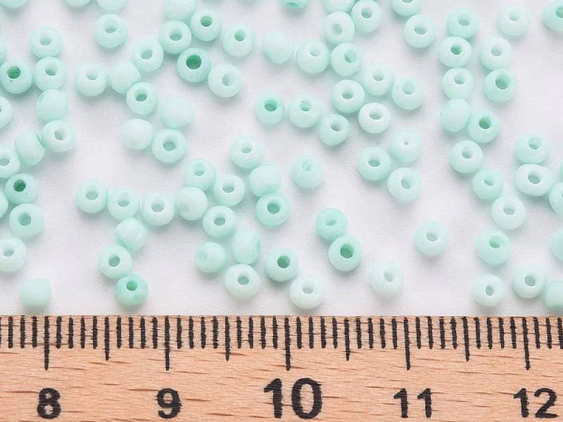 Rocailles mat cyan clair - Eco pack 50g - Image 2