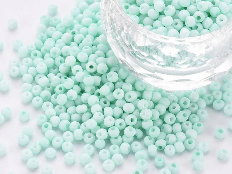 Rocailles mat cyan clair - Eco pack 50g - Image 3