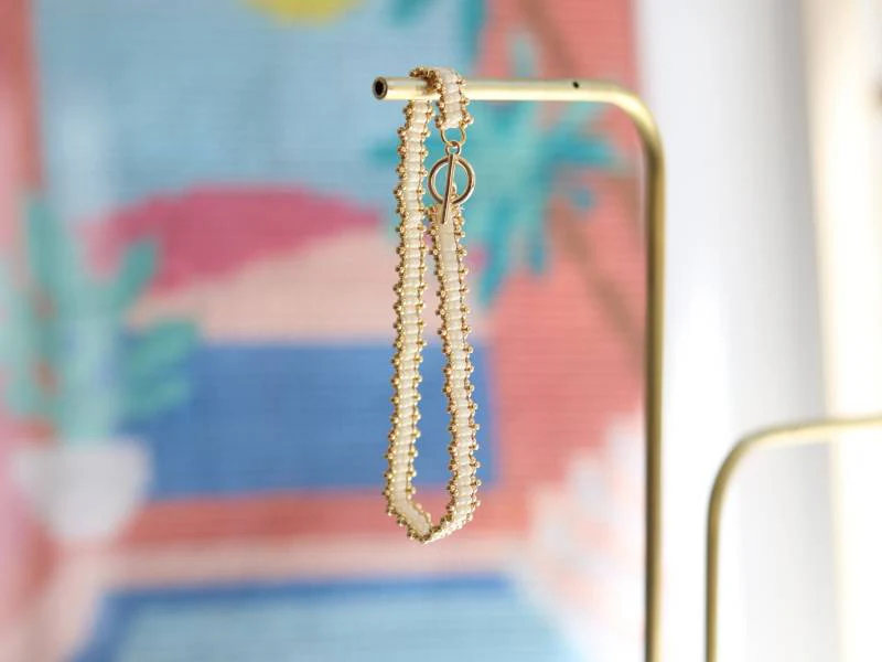 Rocailles Miyuki 11/0 24kt gold plated - 191 - Image 3