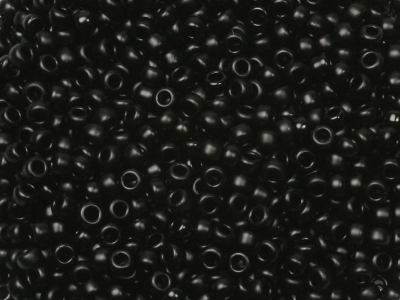 Rocailles Miyuki 11/0 - Noir mat 401sf