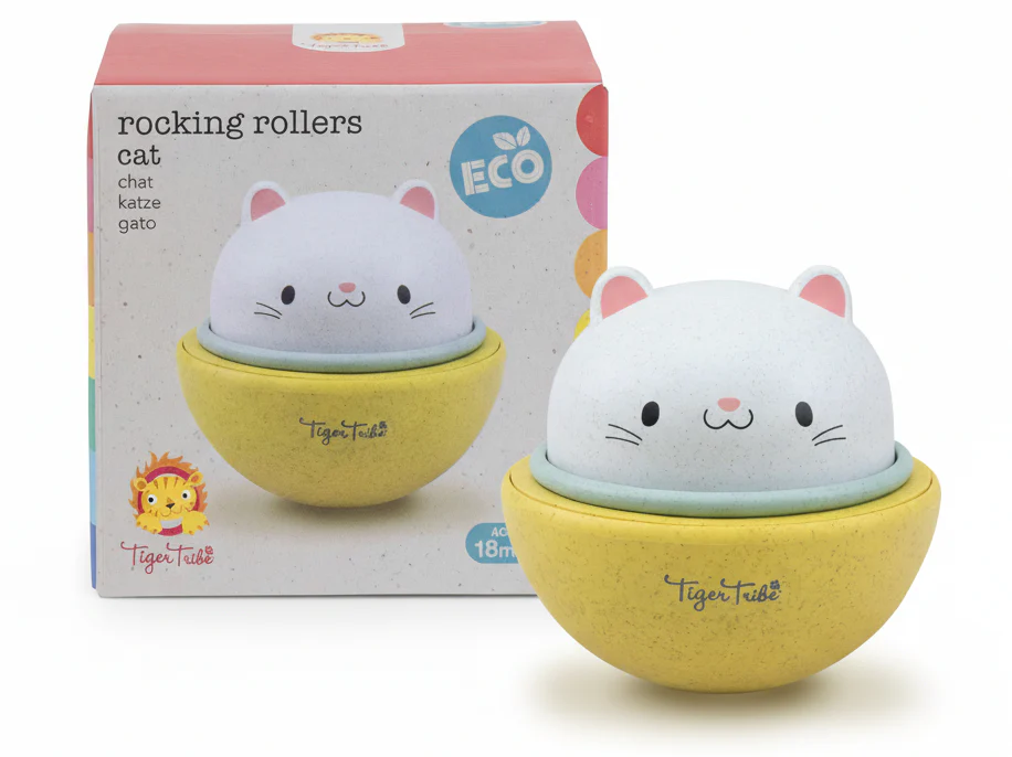 Rocking Rollers - Jouet bébé à bascule et roulettes - Cat
