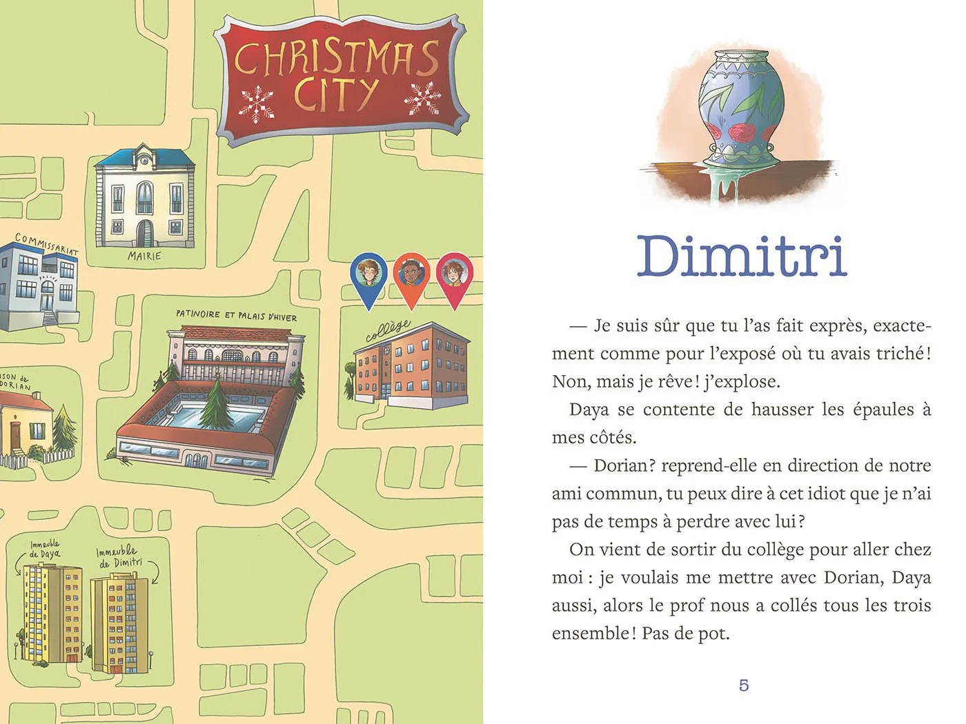 Roman de l'Avent - Enquête à Christmas City - Auzou - Image 3