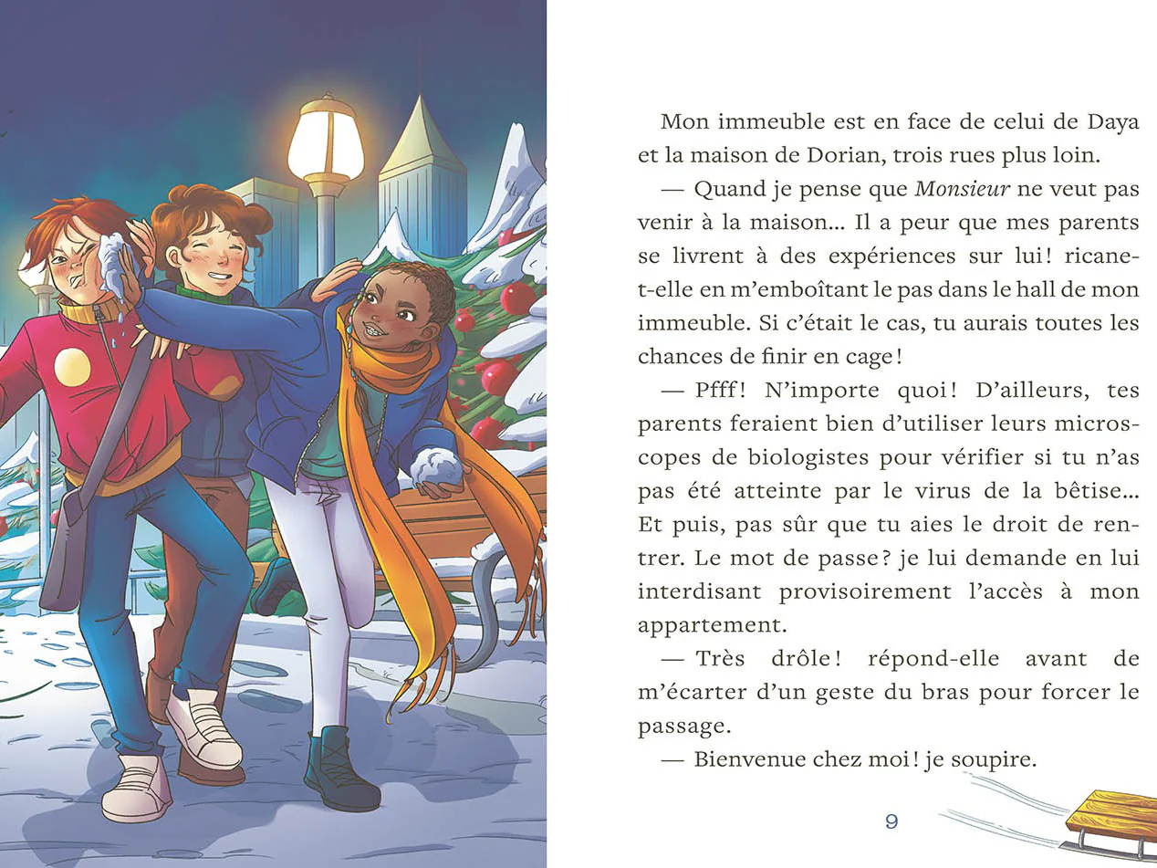 Roman de l'Avent - Enquête à Christmas City - Auzou - Image 4