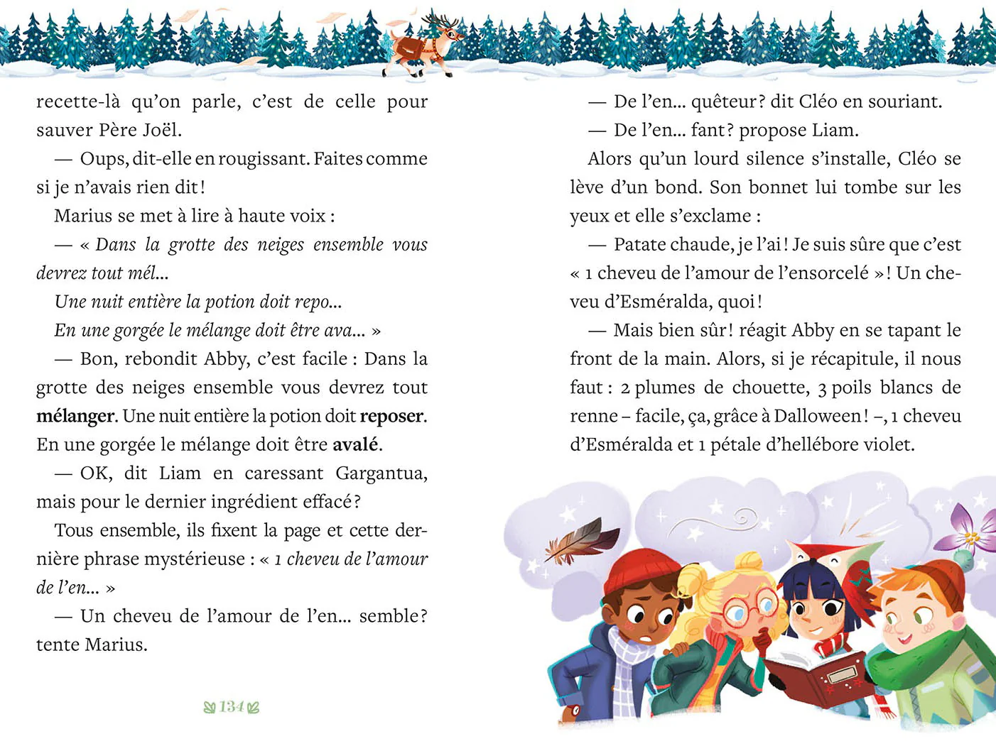 Roman de l'Avent - La magie de Noël - Auzou - Image 3
