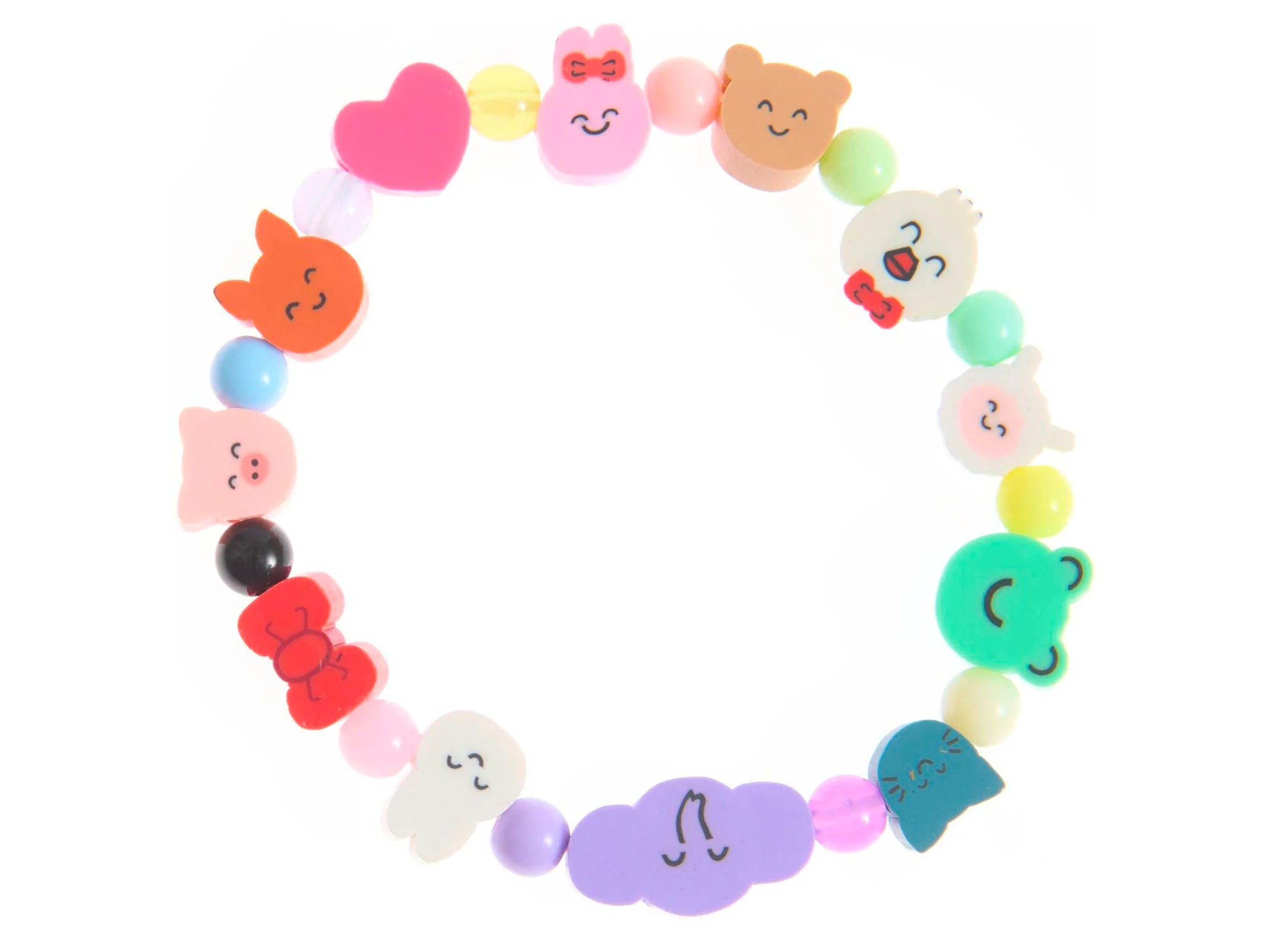 Set Bracelet Mini Perles, "Chingu Animals" - Rico Design
