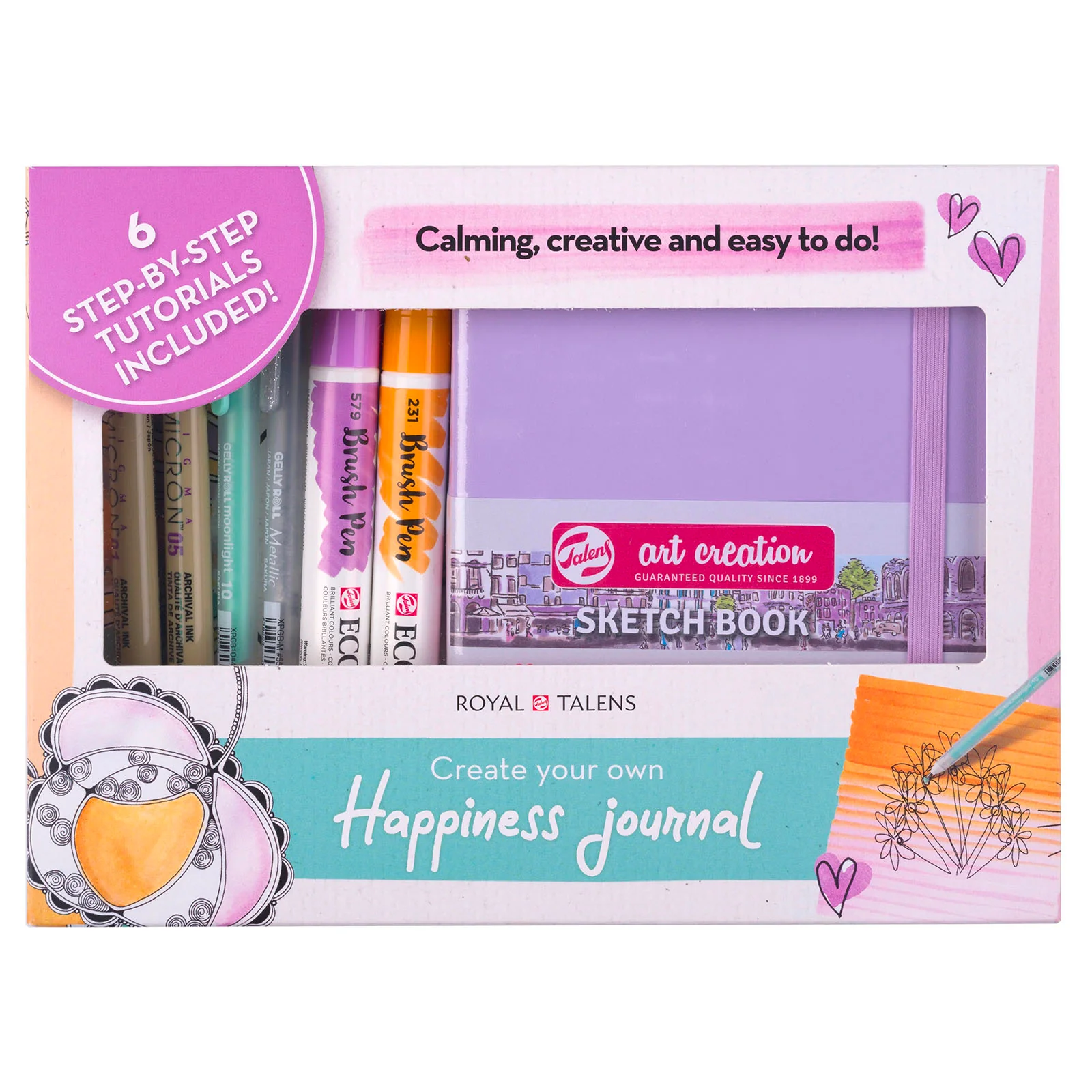 Set Journal du bonheur - Royal Talens