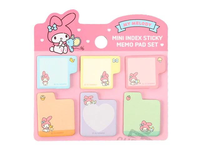 Set marque-pages mémo Cinnamoroll - Sanrio