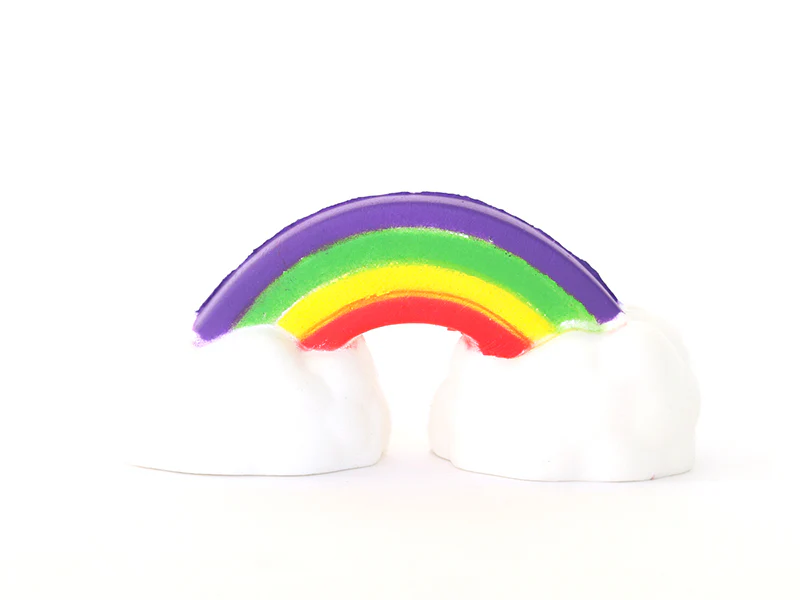 Gros squishy arc-en-ciel