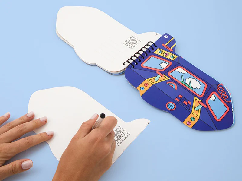 Carnet de stickers multi-activités - Avion - Omy - Image 4
