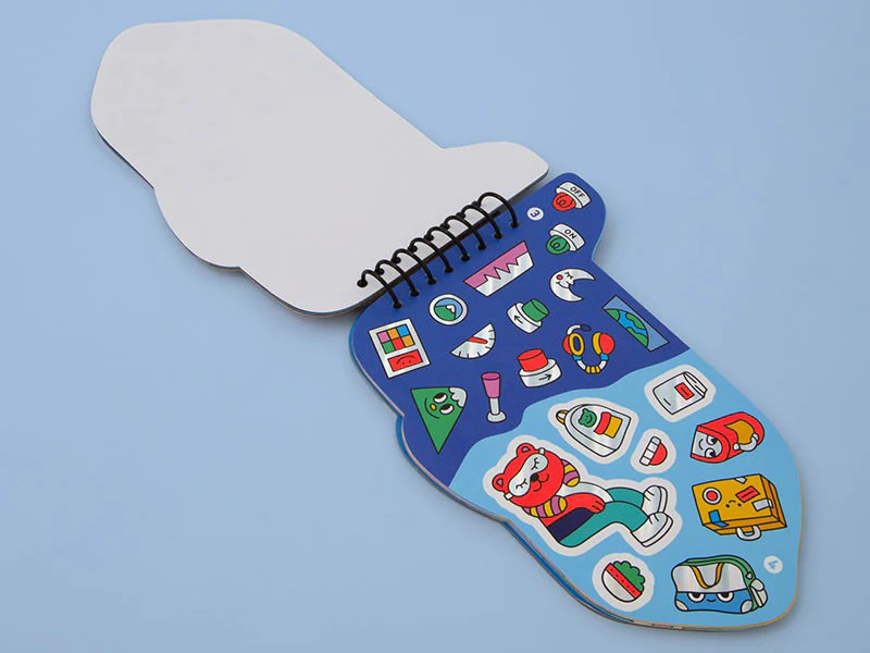 Carnet de stickers multi-activités - Avion - Omy - Image 5
