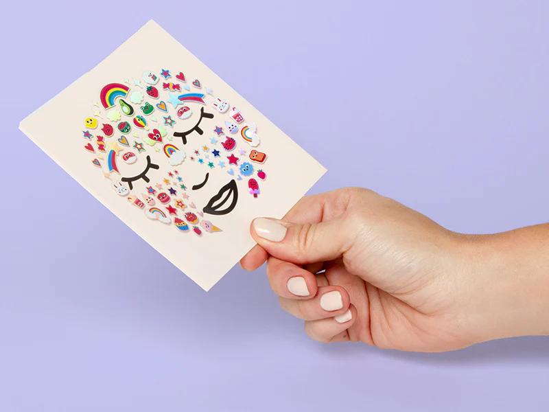 Stickers de visage kawaii - OMY | 85 gommettes autocollantes - Image 3
