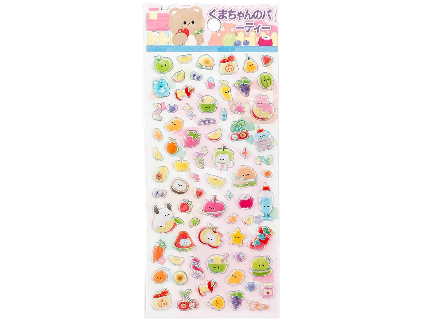 Stickers épais coréens - Aliments mignons