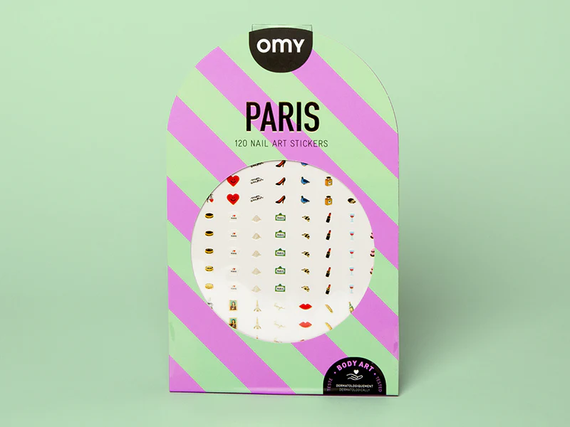 Stickers nail art collection OMY - Paris - - Image 11
