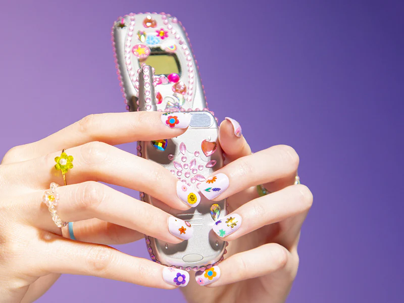 Stickers Nail art - Flower - 120 stickers décoratifs pour ongles - Image 6