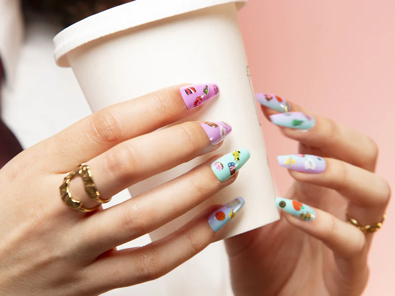 Stickers Nail art - NYC collection street fashion par OMY - Image 3