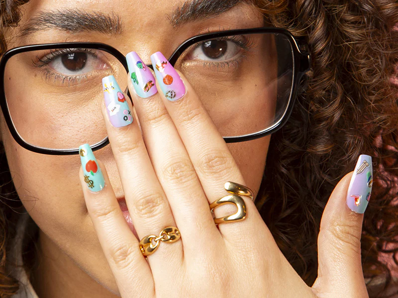 Stickers Nail art - NYC collection street fashion par OMY - Image 7