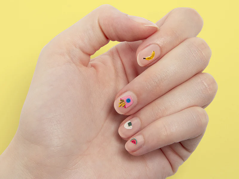 Stickers Nail art Yummy - Set de 120 stickers ongles OMY - Image 9