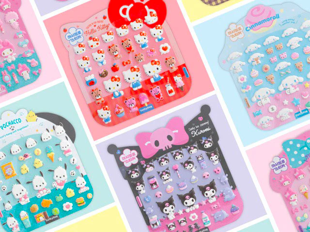 Stickers puffy Sanrio - Pompompurin - Image 3