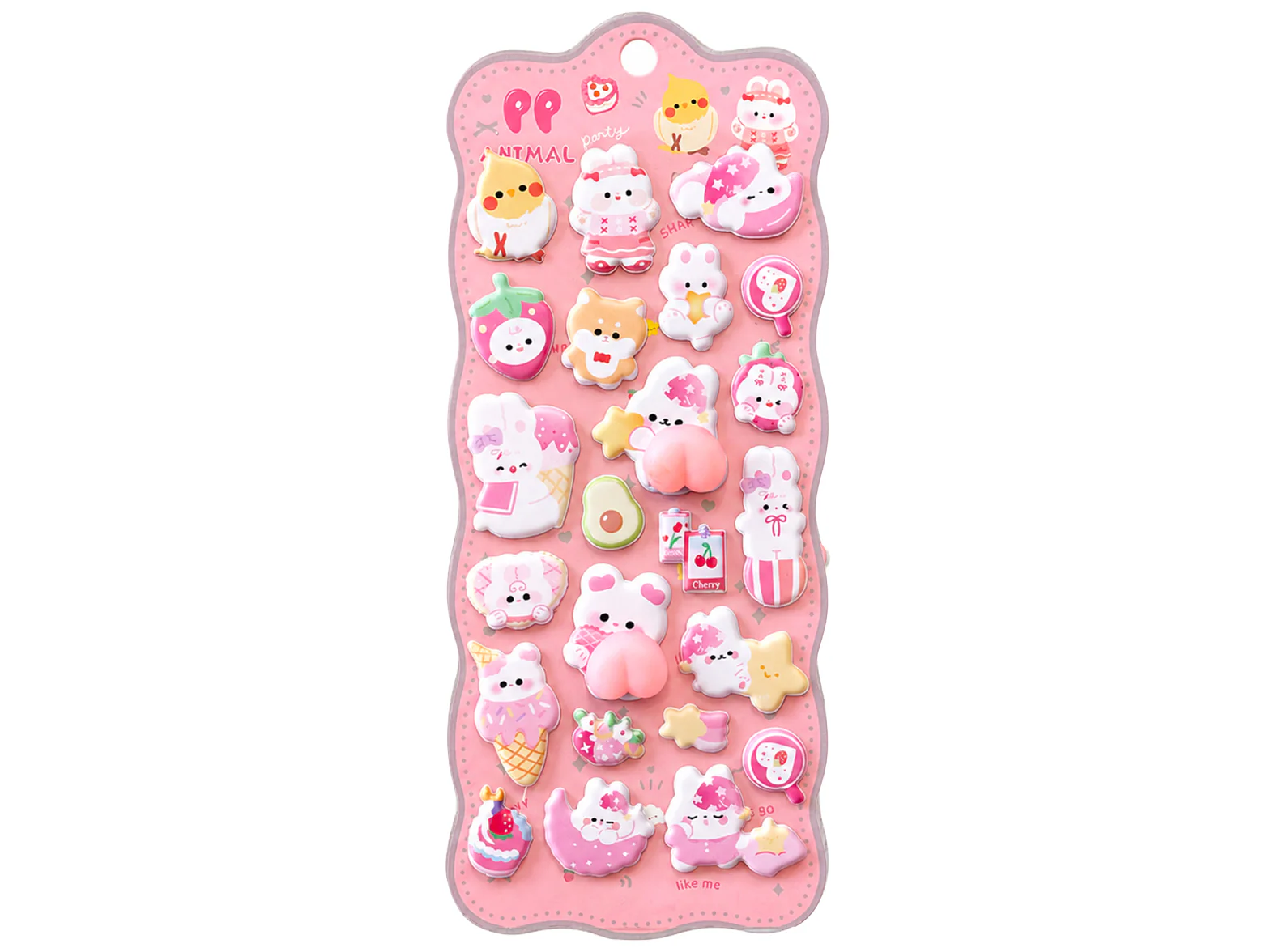 Stickers squishy Kawaii - Garden Party