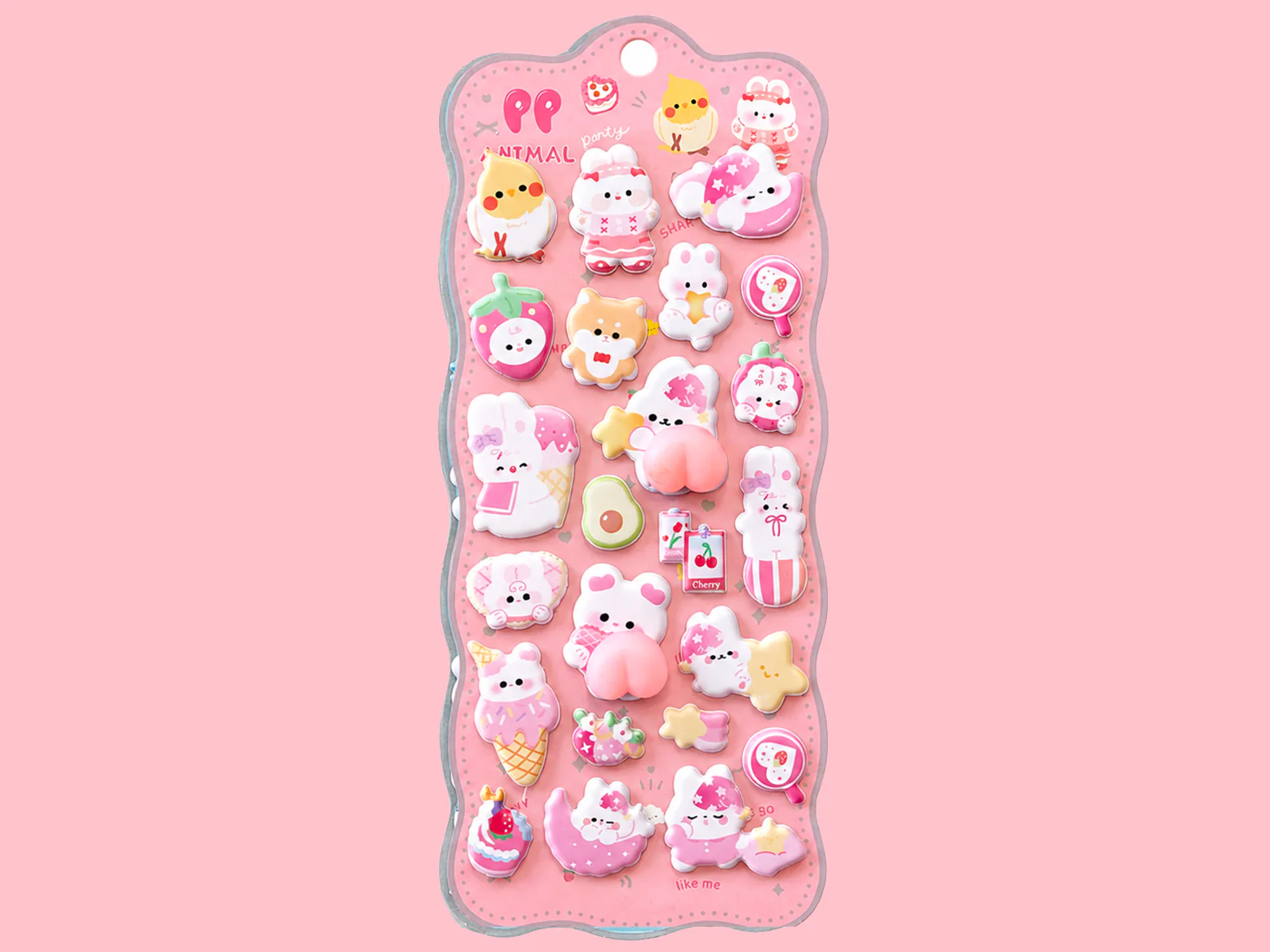 Stickers squishy Kawaii - Garden Party - Image 2