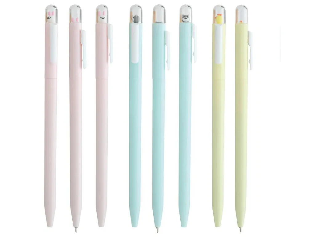 Stylo encre gel Cute Capsule - 0,7 mm encre noire - coloris aléatoire - Image 6