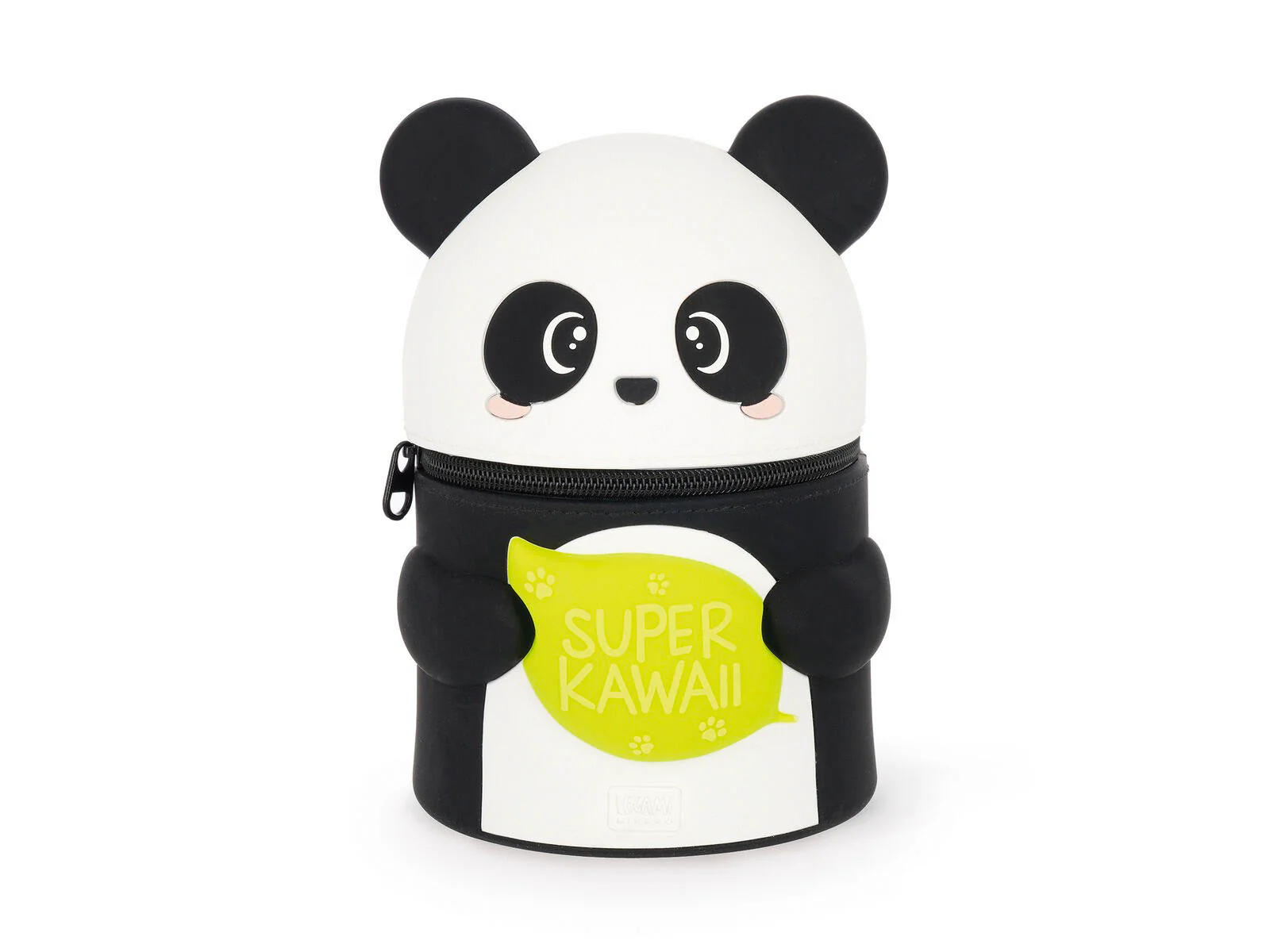 Trousse extraordinaire 2 en 1 en silicone - Super Panda Kawaii - Legami - Image 3