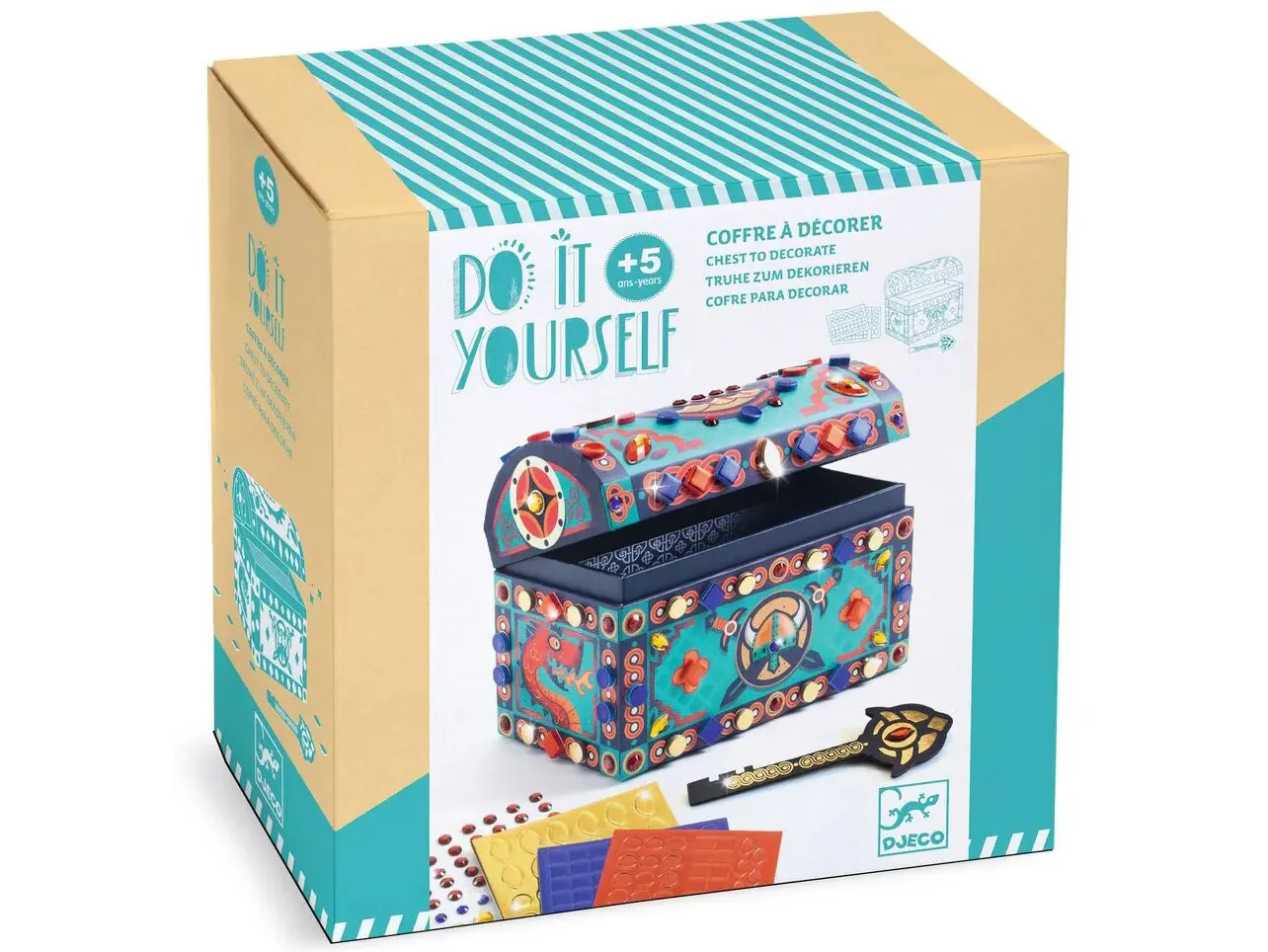 Coffret à décorer Super trésor - Djeco