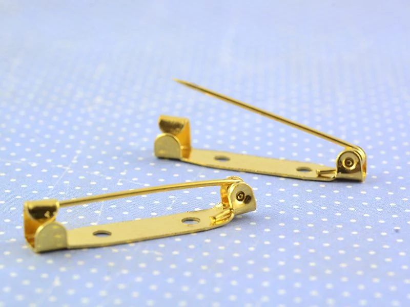 Support pour broche doré - 30 mm - Image 2
