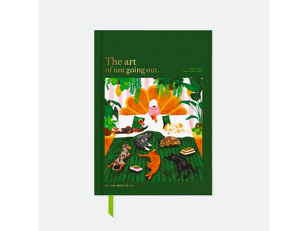 Carnet rigide A5 The art of not going out - ATWS