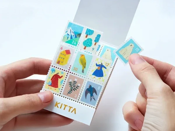 Timbres/ Stickers à détacher - 36 Motifs variés - KITTA - Image 2