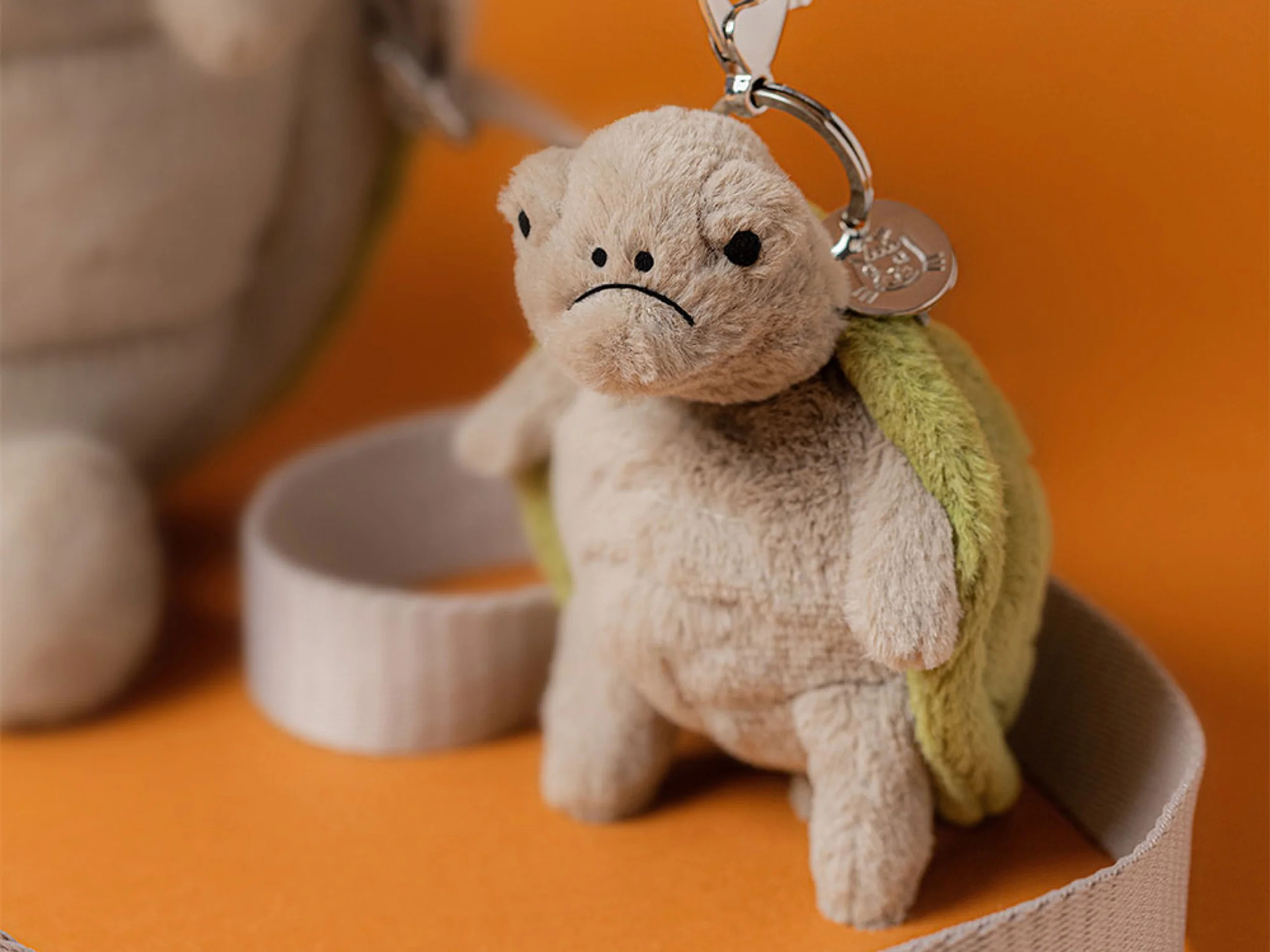 Porte-clés peluche tortue - Timmy Turtle Bag Charm - Jellycat - Image 5